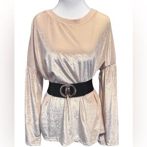 Velour / Velvet Oversized   Party Top .. New